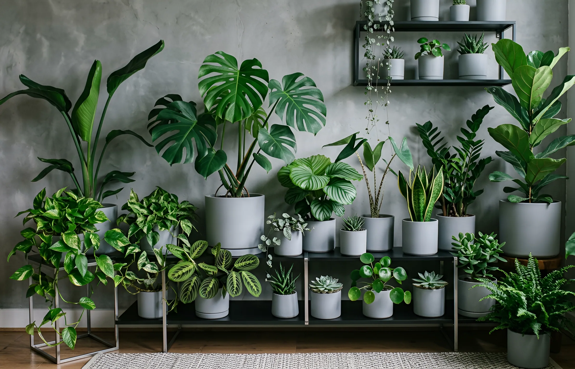 Plantas y jardineras